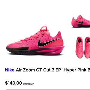 Nike Zoom GT Cut 3 EP Hyper Pink Size 12.5